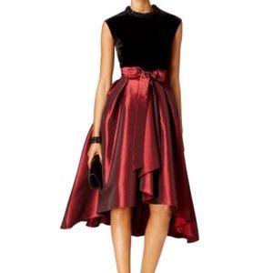 S L fashion -SLNY Women's High Low  lovely dress